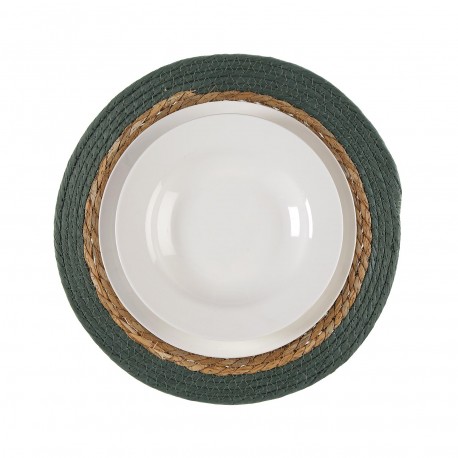 GREEN PLACEMAT 35CM