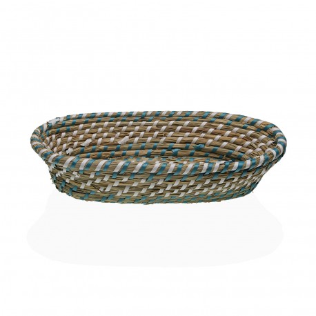 BLUE & WHITE BASKET 35 CM
