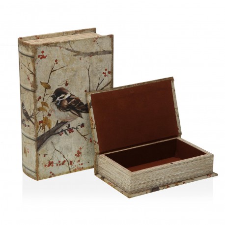 SET OF 2 BOOKS BOX