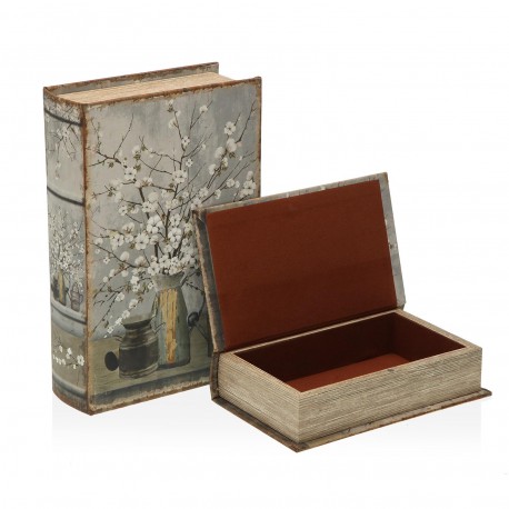 SET OF 2 BOOKS BOX