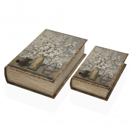 SET OF 2 BOOKS BOX