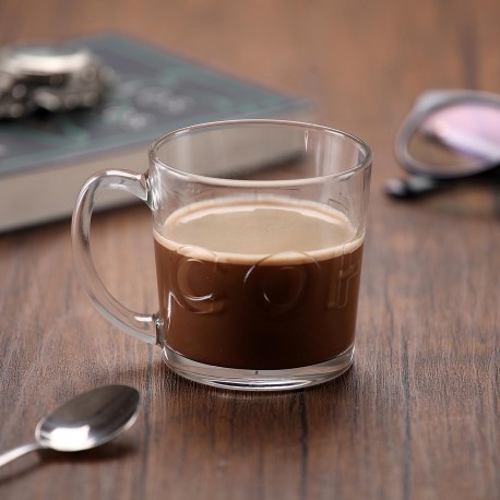 COFFEE GLASS MUG 270ML