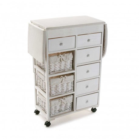 WHITE DRAWER UNIT