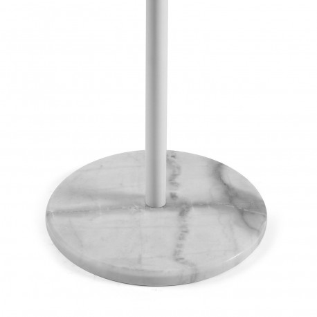 WHITE COAT RACK