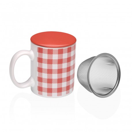 RED VICHY INFUSION CUP