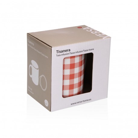 RED VICHY INFUSION CUP