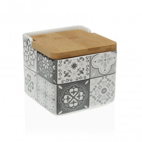 SALT BOWL GREY MOSAIC