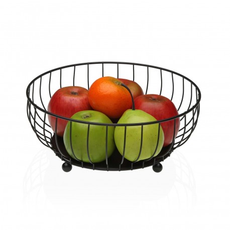 BLACK FRUIT PLATTER 27.5CM