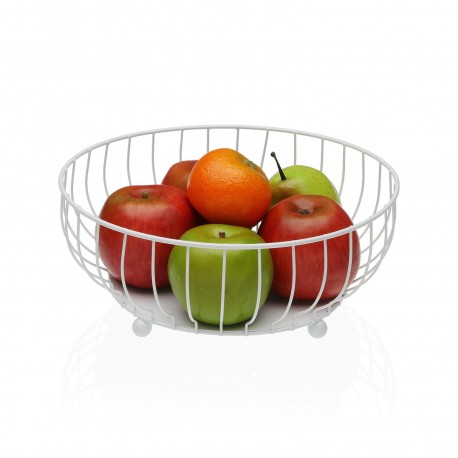 WHITE FRUIT PLATTER 27.5CM