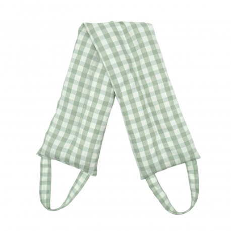 GREEN VICHY THERMAL PILLOW 61X12