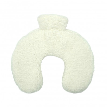 WHITE LAMB HOT WATER BOTTLE 0.97L