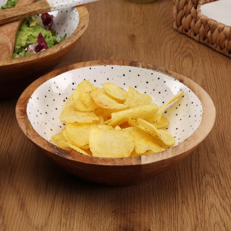 SPECKLE SALAD BOWL