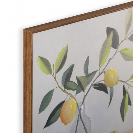 ASSORTED LEMONS CANVAS PICTURE 40 X 40
