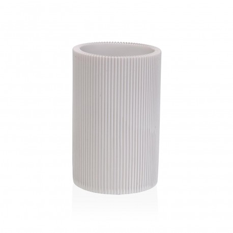 WHITE TOOTHBRUSH HOLDER