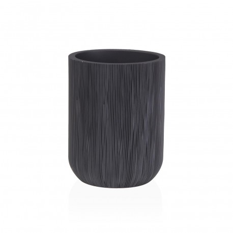 DARK GREY TOOTHBRUSH HOLDER