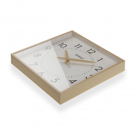LIGHT SQUARE WALL CLOCK
