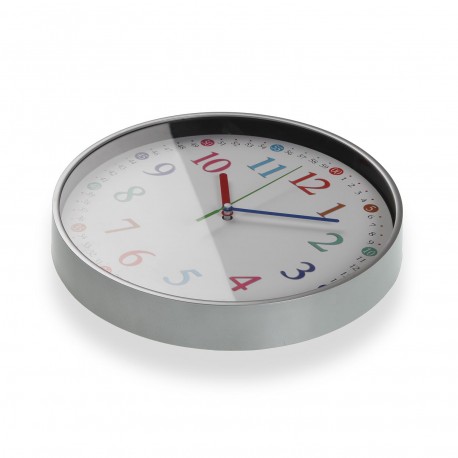 MULTICOLOUR WALL CLOCK 30CM