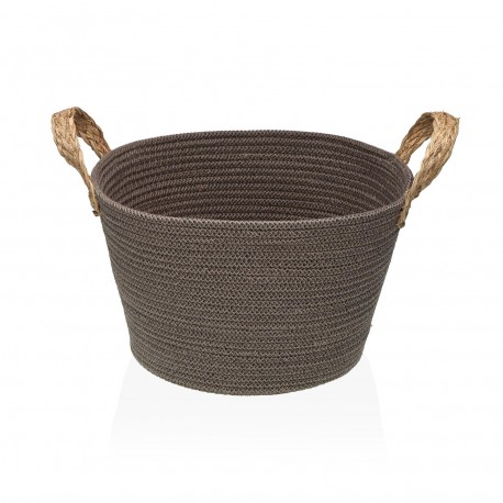 DARK GREY CONICAL BASKET