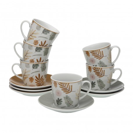 TABITHA TEA SET 6 CUPS