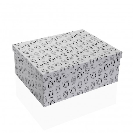 SET OF 15 "GATTO" CARDBOARD BOXES
