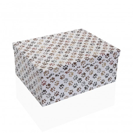 SET OF 10 "PETPRINT" CARDBOARD BOXES