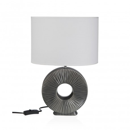 BEIGE AGERA CERAMIC TABLE LAMP