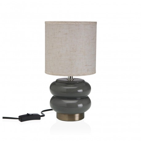 GREY ONKARA CERAMIC TABLE LAMP