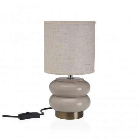 BEIGE ONKARA CERAMIC TABLE LAMP