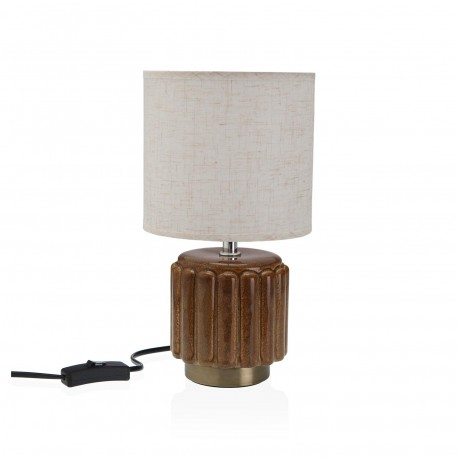 BROWN MEHARA CERAMIC TABLE LAMP