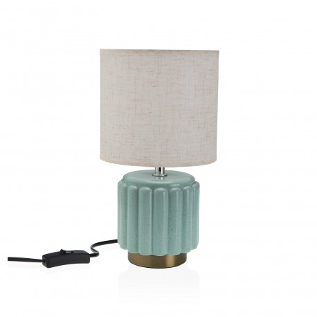 BLUE MEHARA CERAMIC TABLE LAMP