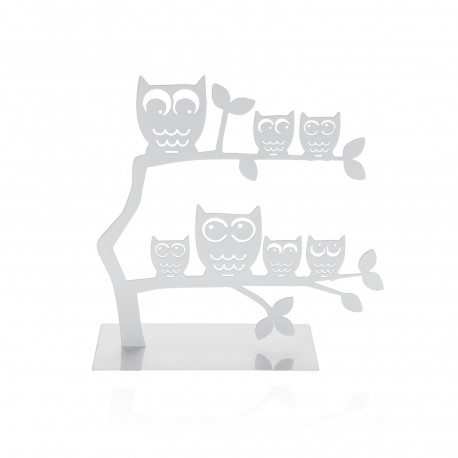 WHITE OWL FAMILY JEWELLERY BOX