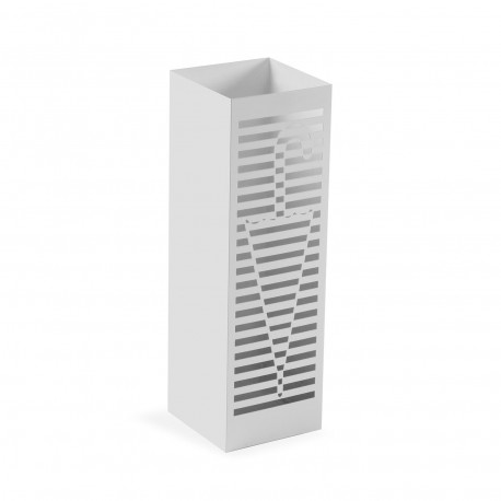 LUGANO WHITE UMBRELLA STAND