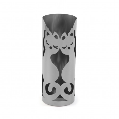 CATS SILVER UMBRELLA STAND