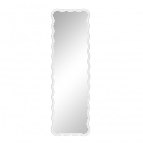 WHITE WAVE FRAME MIRROR