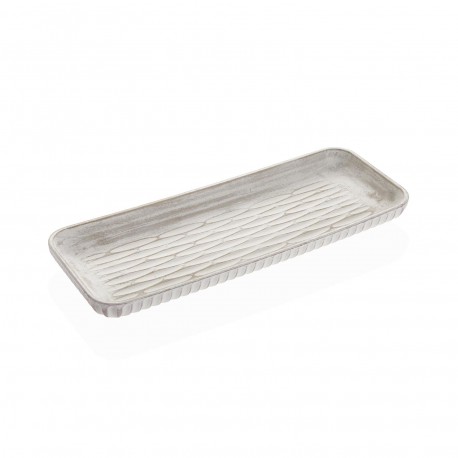 WHITE RECTANGULAR CENTREPIECE