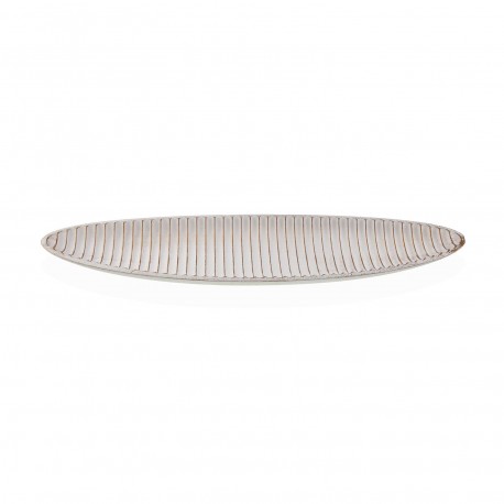 GOLD ELONGATED CENTREPIECE 58CM
