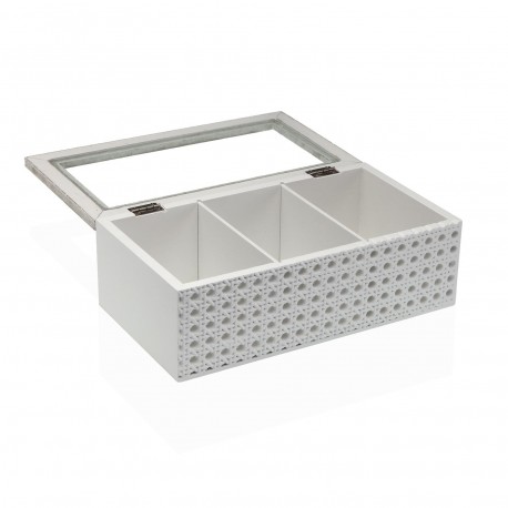 3-COMPARTMENT BOX WITH WINDOW