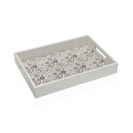 GLOB WOODEN TRAY 34CM