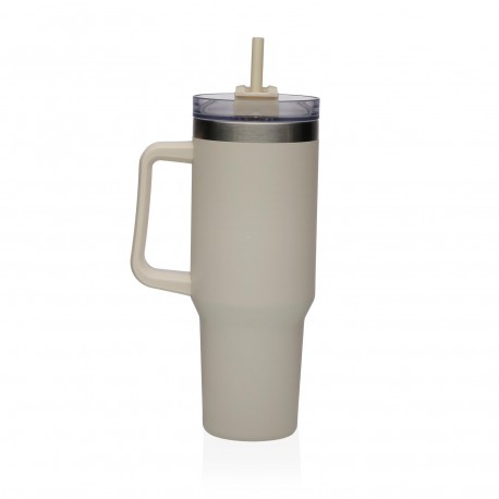 BEIGE THERMAL MUG