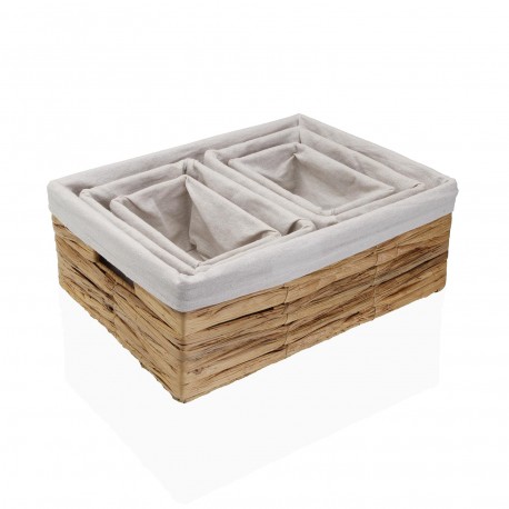 SET OF 5 CINTH BOXES