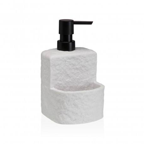 WHITE VITI SPONGE HOLDER DISPENSER