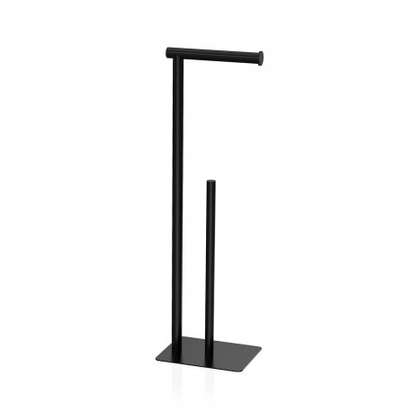 BLACK BATHROOM PAPER HOLDER