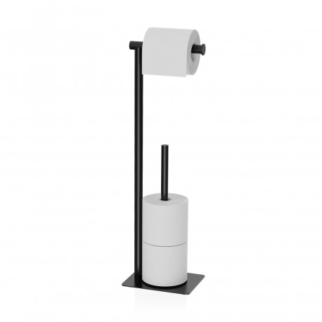 BLACK BATHROOM PAPER HOLDER