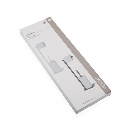 BLACK BATHROOM PAPER HOLDER