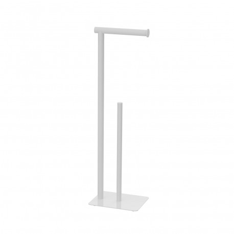 WHITE BATHROOM PAPER HOLDER