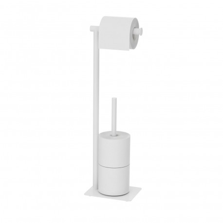 WHITE BATHROOM PAPER HOLDER