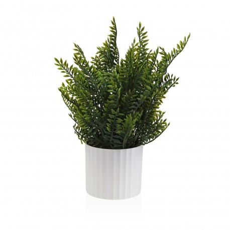 DECORATIVE POT WITH PLANT 26CM