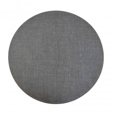 ROUND GREY PLACEMAT
