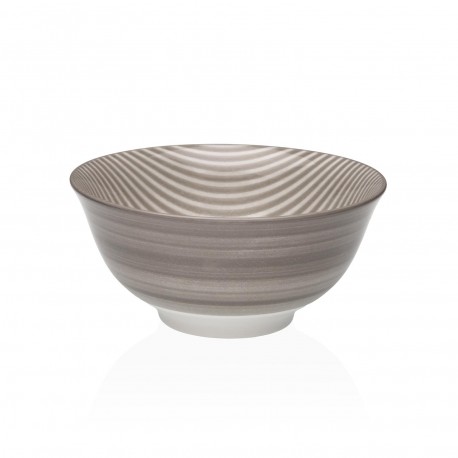 GREY STRIPED BOWL