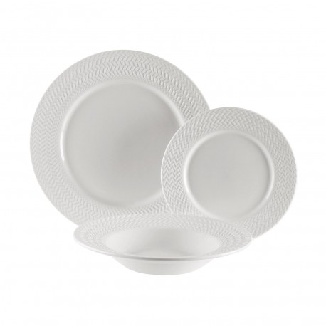 18-PIECE DINNER SET RELIEF